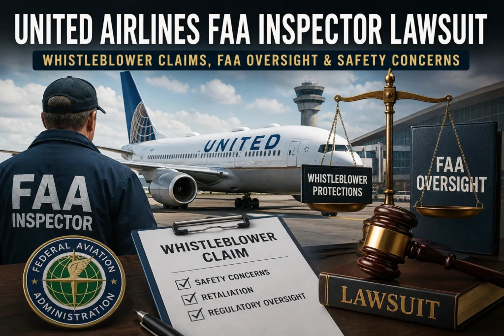 United Airlines FAA Inspector Lawsuit